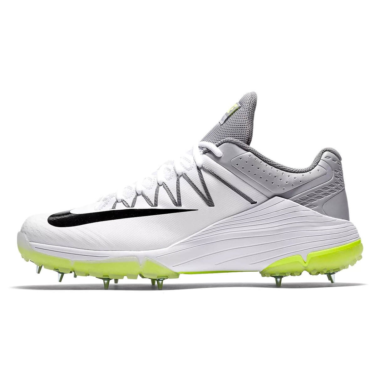 Nike Domain 2 Unisex White Black Wolf Grey Cricket Shoe Spikes 11