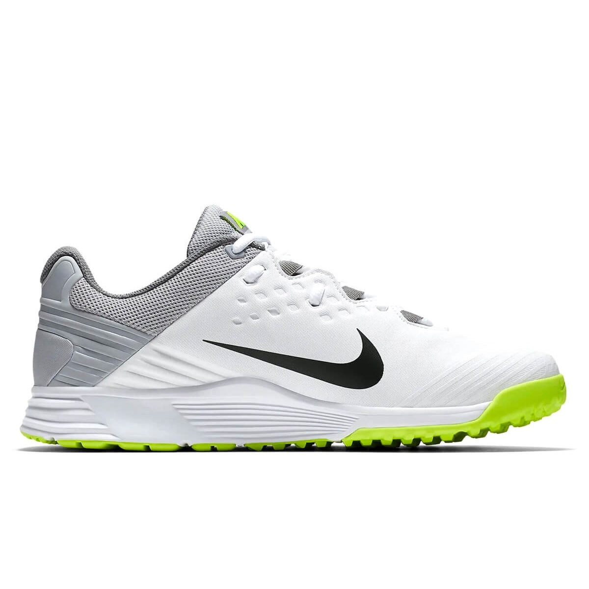 Nike Potential 3 Unisex White Wolf Grey Cricket Shoe Rubber