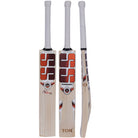 SS Valarie 3.0 English willow cricket bat short handle front and side view