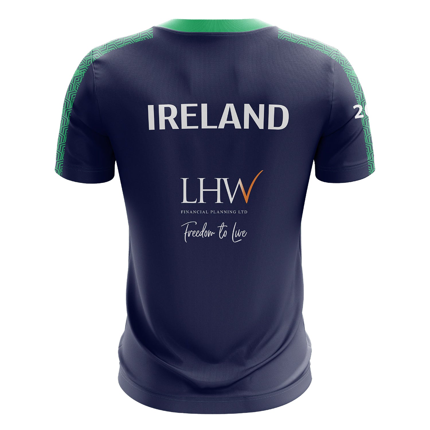 VCAI Over 40’s short sleeve training shirt back