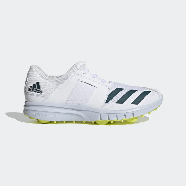 Adidas Howzat Spike 20 Cricket Shoes White Yellow